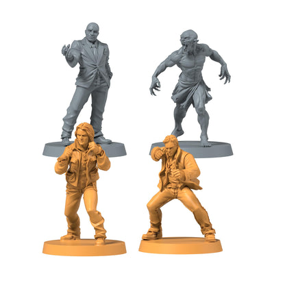 CMON Zombicide Supernatural Character Pack #1 - Sam, Dean, Alpha Vampire, Wendigo - Unleash Hellish Action! Cooperative Strategy Board Game for Ages 14+, 1-6 Players, 60 Minute Playtime, Made 2