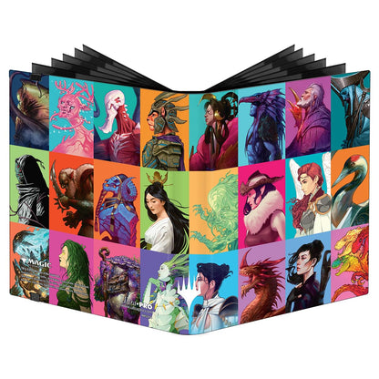 Ultra PRO - Magic: The Gathering Commander Masters 4-Pocket PRO-Binder with Exclusive Pop Art Collage Cover - Holds 160 Standard Size Cards Safely & Securely, Protect Trading Cards, Gaming Cards 1