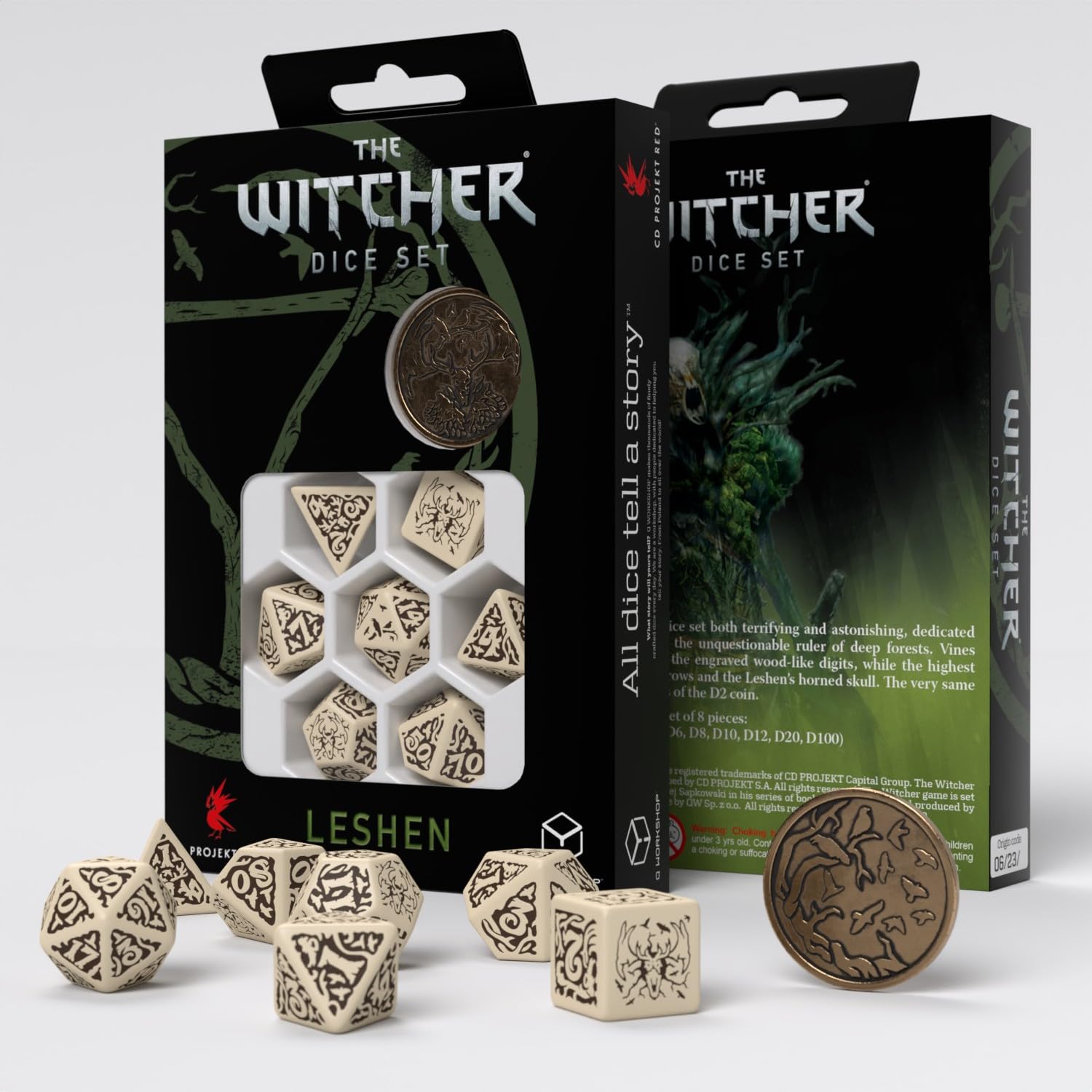 Witcher Dice Set Leshen Master of Crows 1