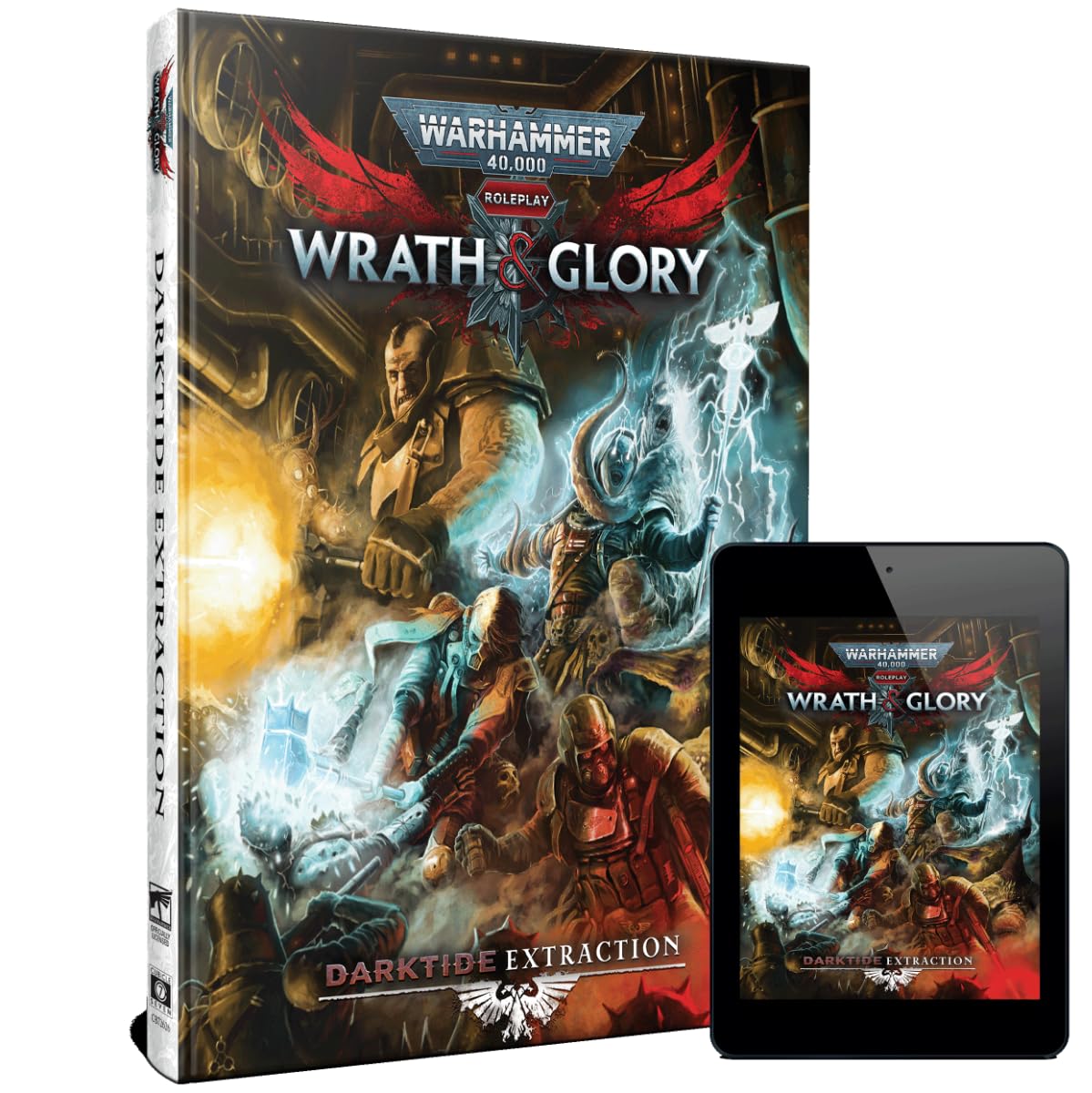 Darktide Extraction Wrath and Glory Warhammer 40000 Roleplay Roleplaying Game by Cubicle Seven 2