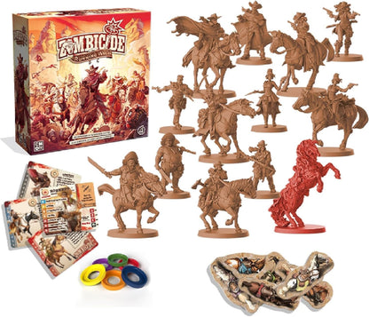 Zombicide Running Wild Expansion Ride or Die Undead West Cooperative Strategy Game 2