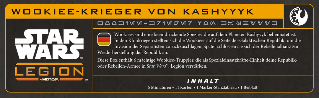 Star Wars: Legion - Kashyyyk Wookiee Warriors Unit Expansion