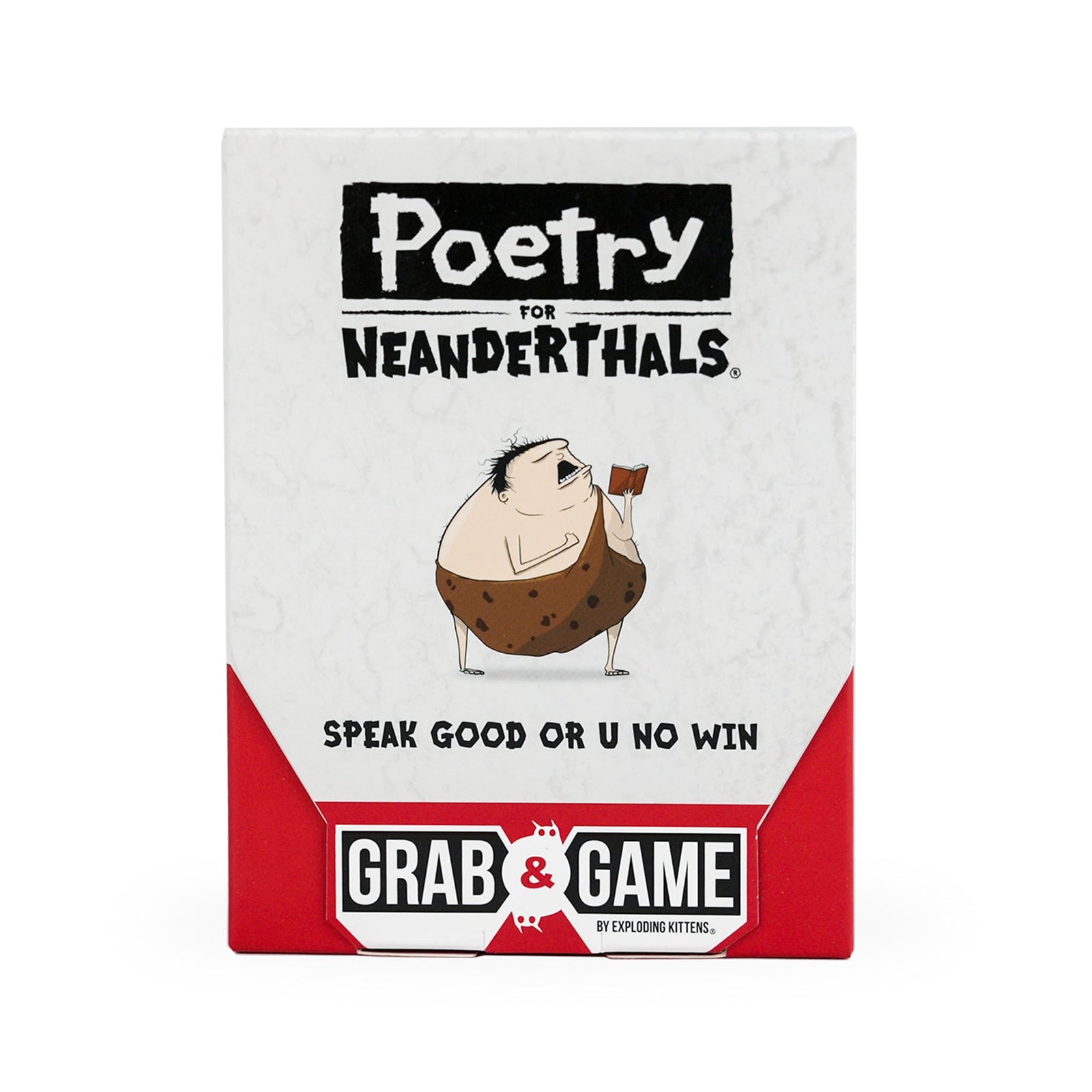 Grab and Game Poetry for Neanderthals Board Game by Exploding Kittens 1