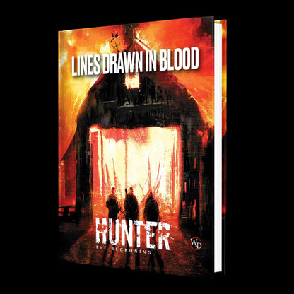 Hunter: The Reckoning 5th Edition Roleplaying-Game: Lines Drawn in Blood Chronicle Book -Supplemental Hardback RPG Book 5