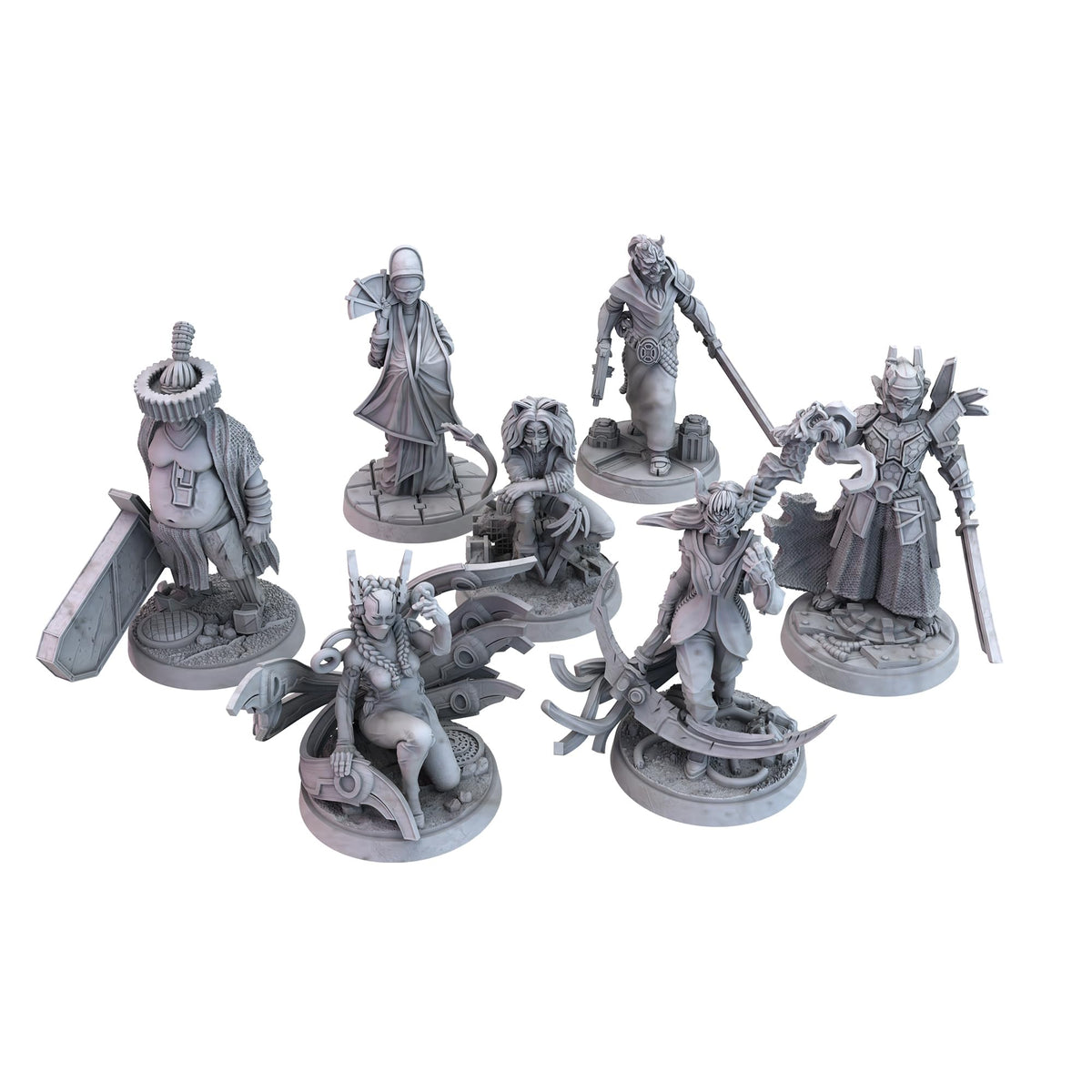 Awaken Realms Tamashii: Chronicles of Ascend Forbidden Chapter Expansion - Unravel The Secrets of a Forbidden Realm, Sci-Fi Strategy Game, Ages 14+, 1-4 Players, 45-90 Min Playtime, Awaken Realms 2