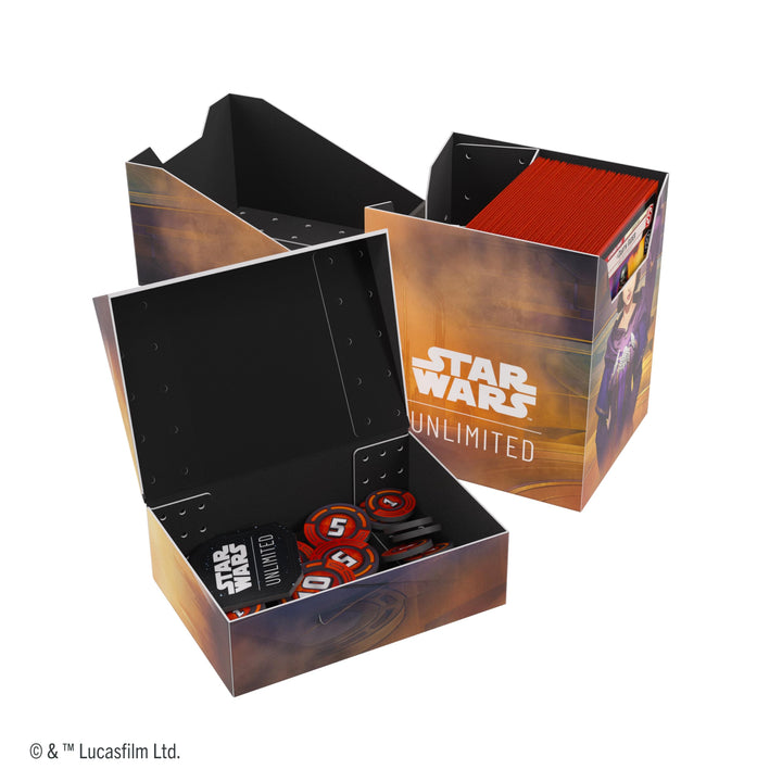 Gamegenic Star Wars: Unlimited Soft Crate Set 6 Palpatine / Padme