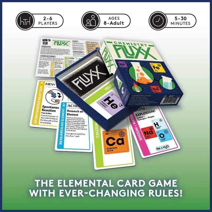 Chemistry Fluxx Board Game by Looney Labs