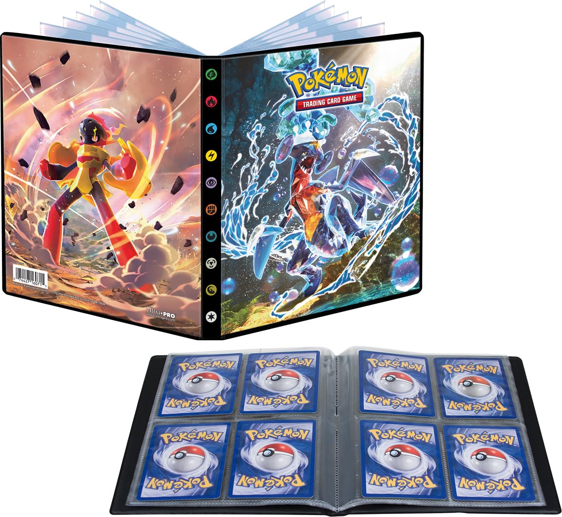 Pokemon Scarlet Violet 4 4-Pocket Portfolio TCG Storage 2