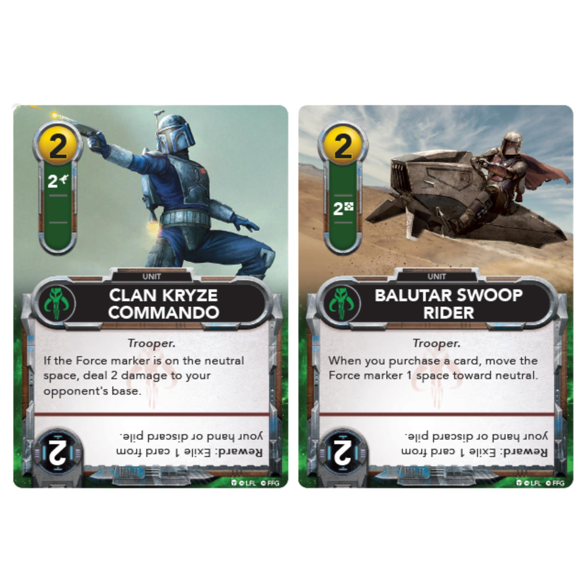 Star Wars the Deckbuilding Game the Mandalorian Faction Pack Card Game 3