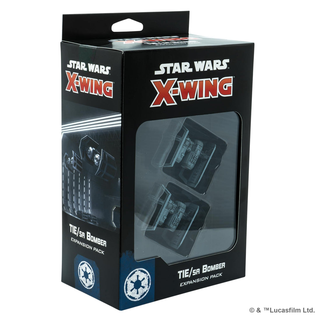 Atomic Mass Games Star Wars X-Wing 2nd Edition Miniatures Game TIE/sa Bomber Expansion Pack - Unleash Imperial Fury! Strategy Game for Kids & Adults, Ages 14+, 2 Players, 30-45 Min Playtime, Made