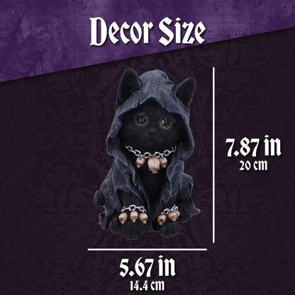 Reapers Feline Cloaked Grim Reaper Cat Figurine 16cm 10