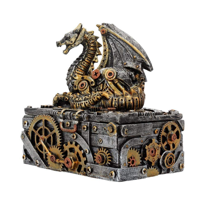 Secrets of the Machine Steampunk Dragon Box 18.5cm
