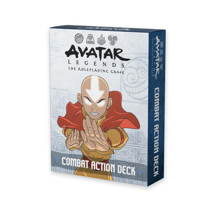 Magpie Games Combat Action Deck - Avatar Legends: The Roleplaying Game Expansion, 55 Cards, Full-Color Iconic and Original Art, Stance Cards, Status trackers