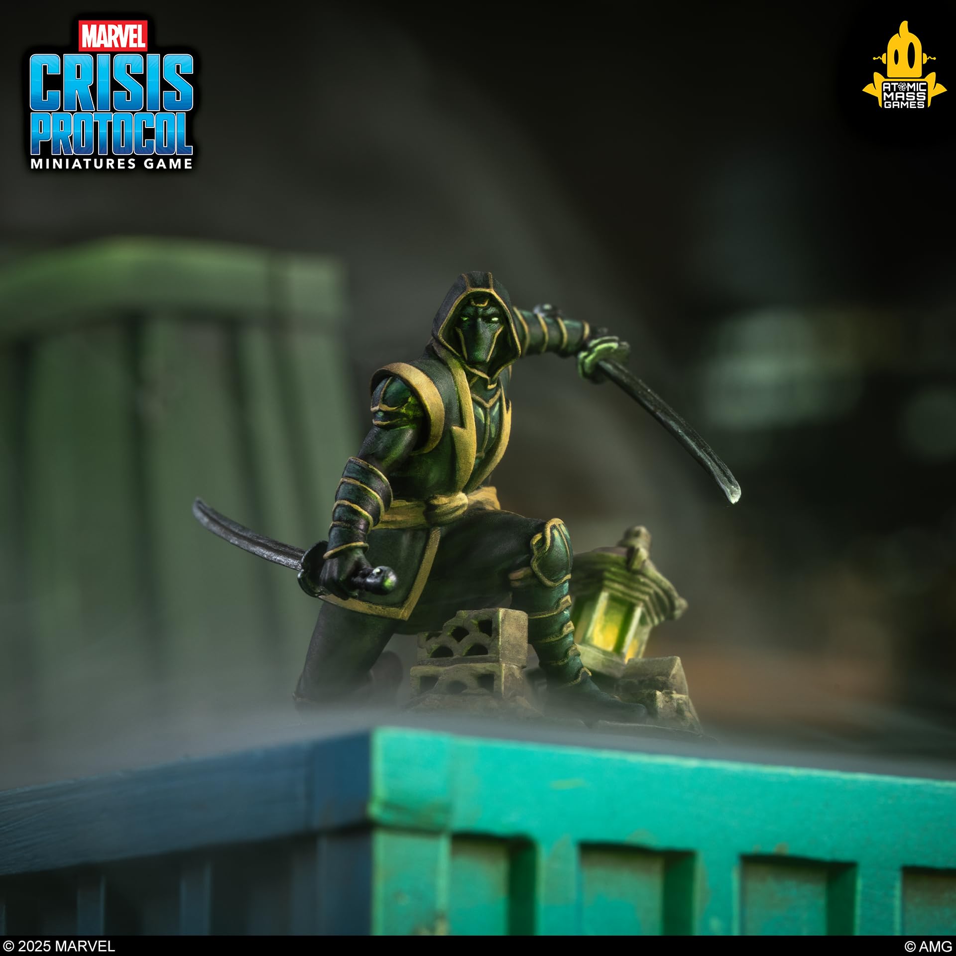 Marvel Crisis Protocol Echo and Ronin and Tigra Miniature Game by Atomic Mass 5