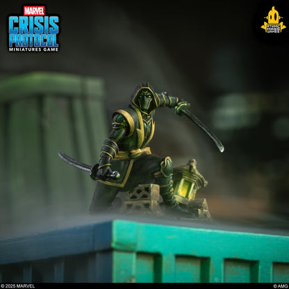 Marvel Crisis Protocol Echo and Ronin and Tigra Miniature Game by Atomic Mass 5