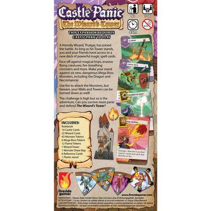 Castle Panic The Wizards Tower 2e Exp Board Game by Fireside 4