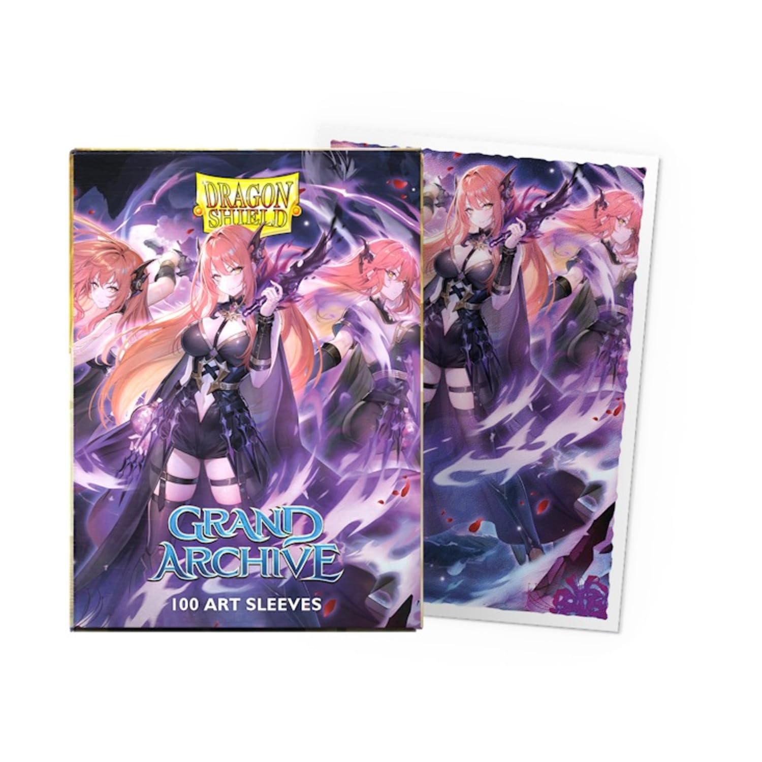 Dragon Shield Sleeves – Limited Edition: Matte Art: Grand Archive: Tristan 100CT - Card Sleeves - Smooth & Tough - Compatible with Pokémon & Magic The Gathering & Digimon MTG TCG OCG & Hockey Cards 1
