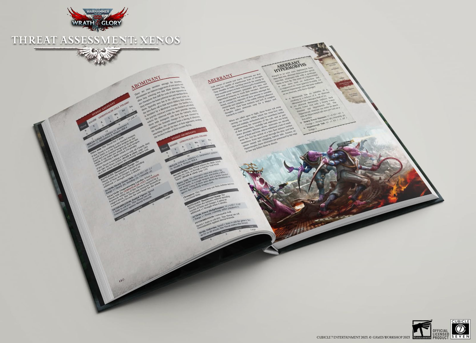 Wrath and Glory Threat Assessment Xenos Warhammer 40 000 Roleplaying Game by Cubicle Seven 2