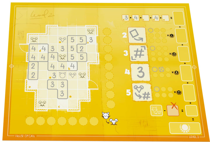 House of Cats Board Game Engage in a Whimsical Battle of Wits and Luck