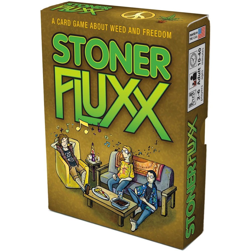 Looney Labs Stoner Fluxx: Fun Adult Party Card Game - Quick Play, Engaging Strategy & Laughs