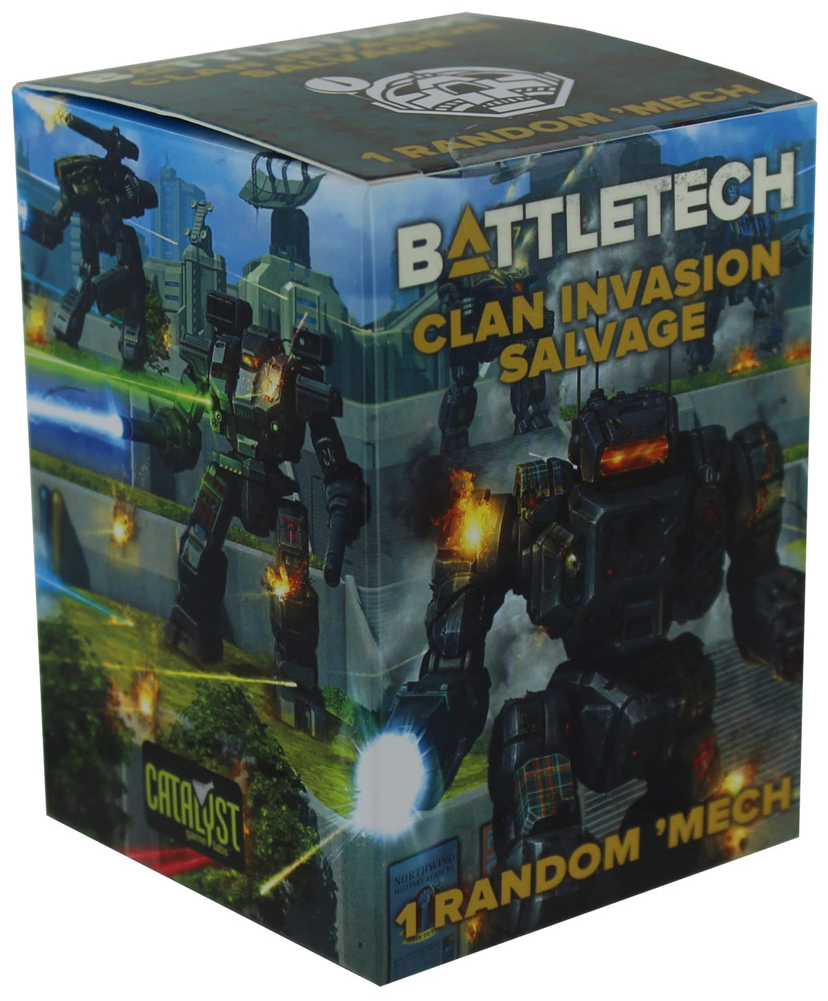 BattleTech: Clan Invasion Salvage Blind Box 1 Random Mech 1