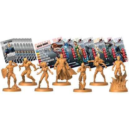 Zombicide The Boys Character Pack #1 - The Seven - Survivors from The Seven for Epic Zombie Action! Cooperative Strategy Board Game for Ages 14+, 1-6 Players, 60 Minute Playtime, Made by CMON 3