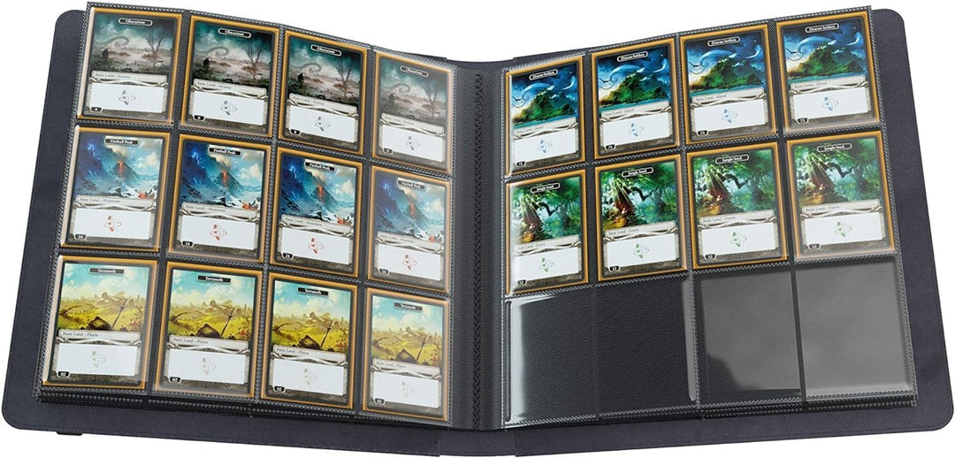 PRIME Album 24-Pocket - Organize Standard and Japanese Size Collectible Cards - Premium Card Game Protector - Holds up to 480 Cards - Ideal for Playset Collections - Made by Gamegenic