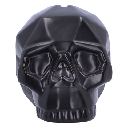 Geometric Black Skull Money Box 11.6cm 3