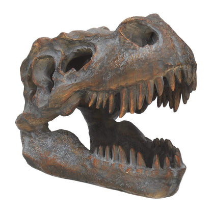 Freestanding Tyrannosaurus Rex Skull Figurine Ornament 16cm 7