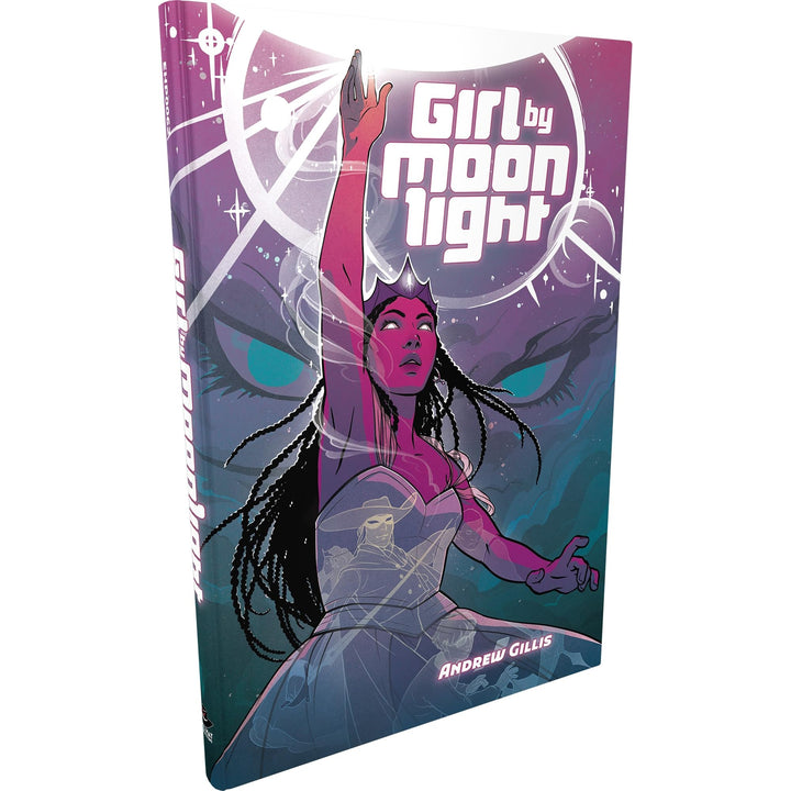 Evil Hat Productions: Girl by Moonlight -RPG Hardcover Book, Forged in The Dark System, Magical Girls, Tragic Struggles, Defiant Triumphs, Multi-Genre