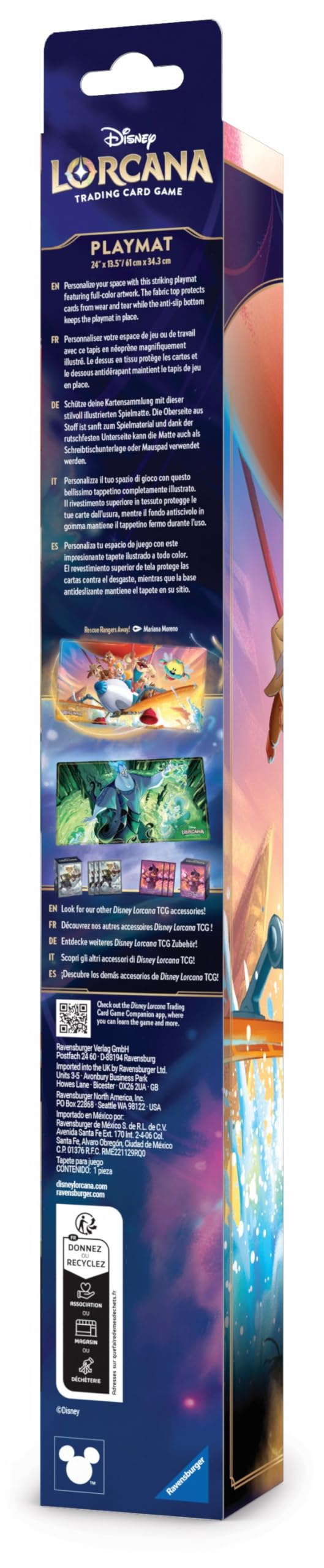 Disney Lorcana TCG Playmat Rescue Rangers Set 8 Trading Card Game by Ravensburger 6