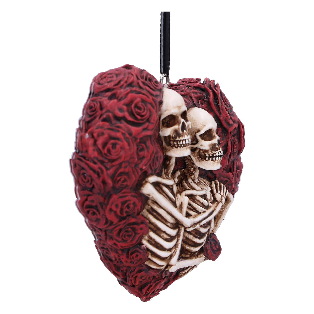 Love Everlasting Skeleton Roses Hanging Ornament 7.8cm 5