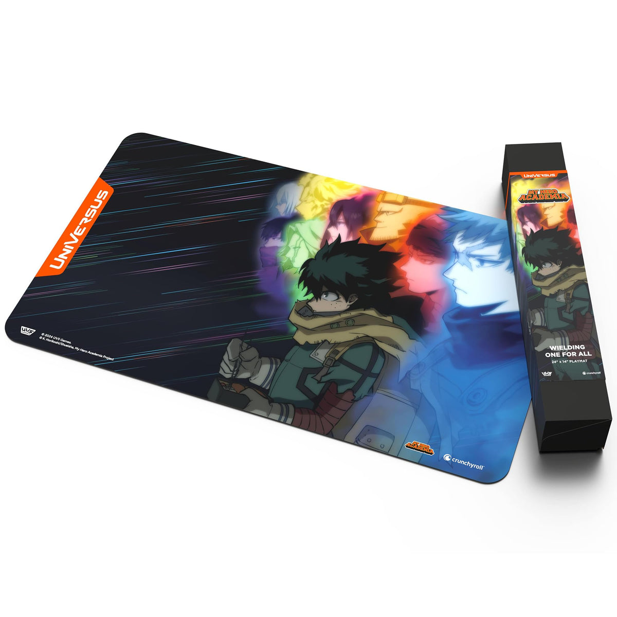 UniVersus: My Hero Academia: Wielding One for All Playmat - 24 x 14 Neoprene Mat, Tabletop Card Game Accessory, UVS Games, Officially Licensed 3