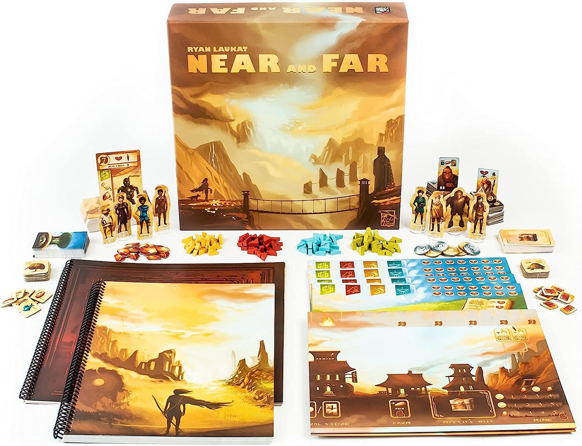 Near and Far by Red Raven Games, Strategy Board Game 2