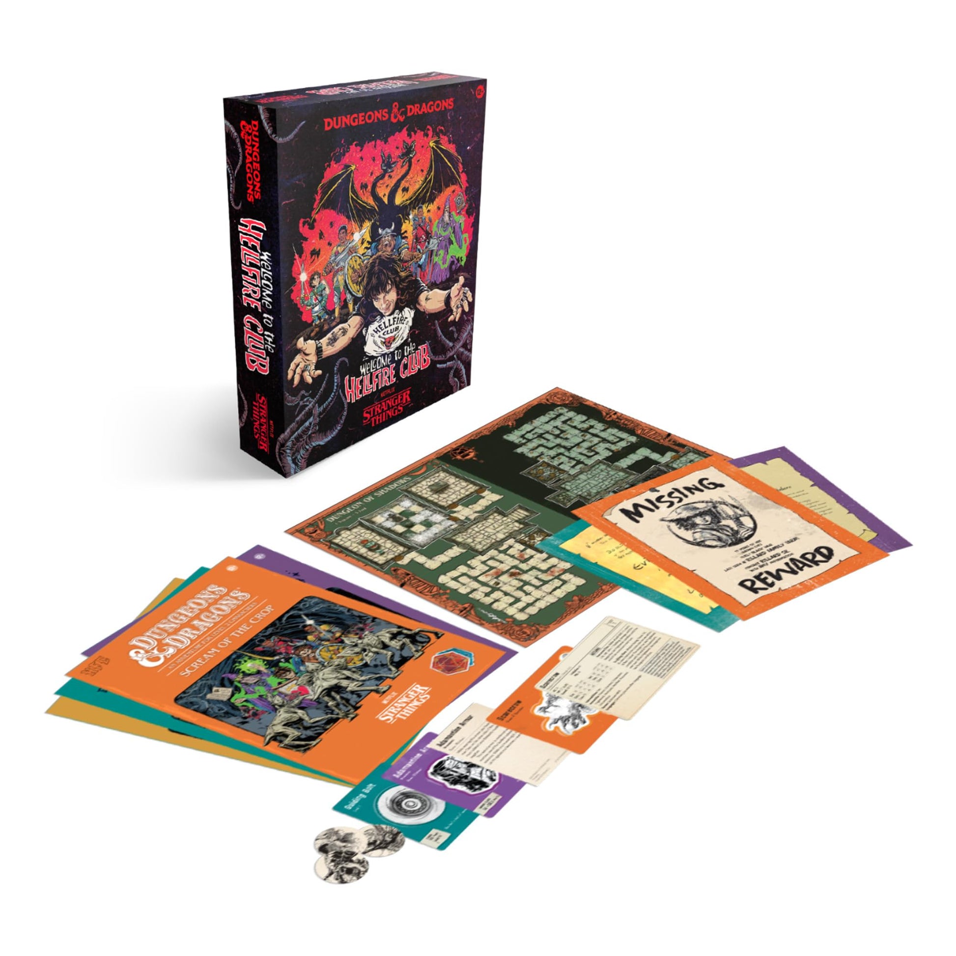 Dungeons and Dragons Stranger Things Welcome to the Hellfire Club 5