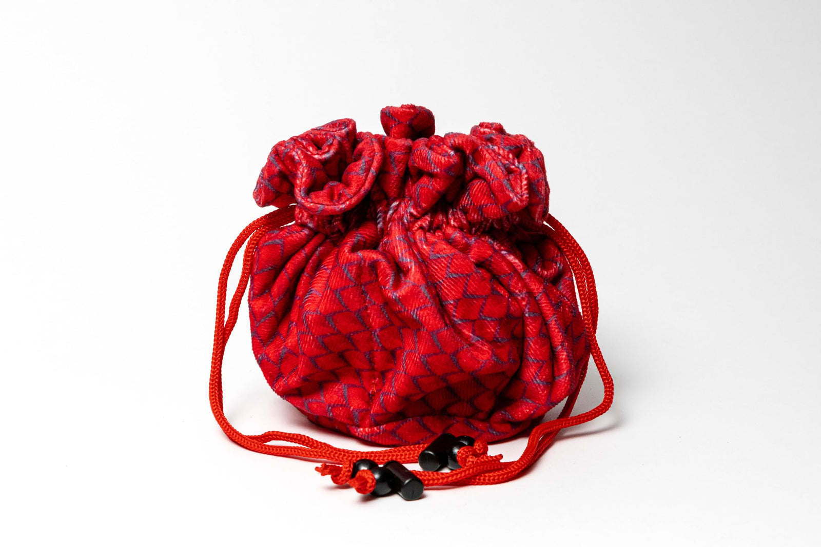 Metallic Dice Games FanRoll Dragon StormTM Velvet Compartment Dice Bag: Dragon Scales 2