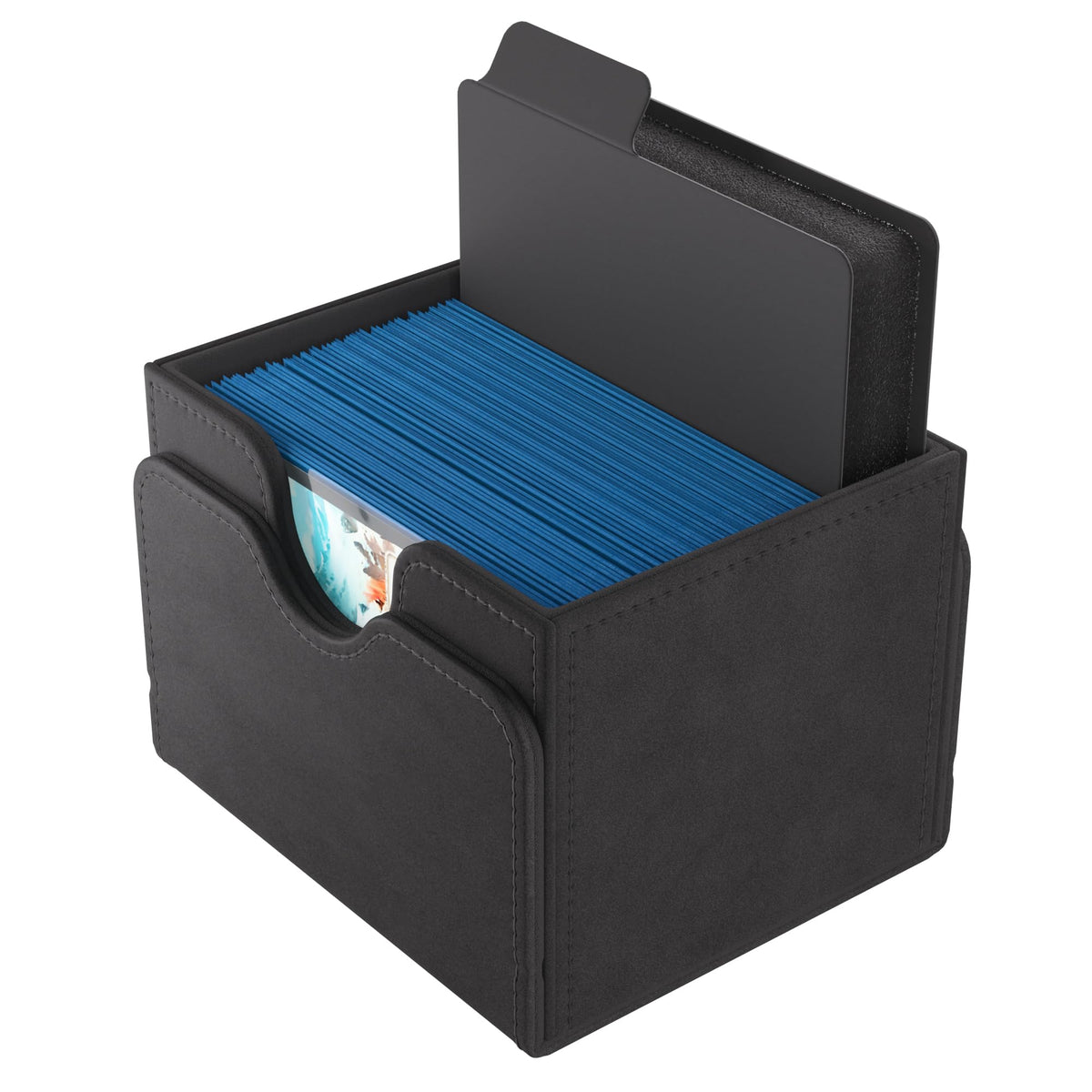 Gamegenic | Gamegenic Sideloading Sizemorph Divider - Black | Trading Card Game Accessory 4