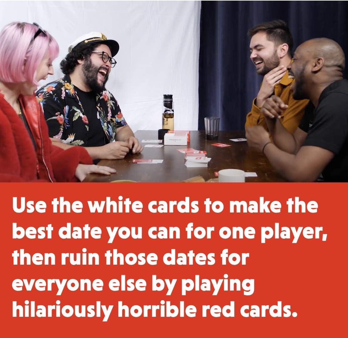 Red Flags the Game of Terrible Dates Board Game
