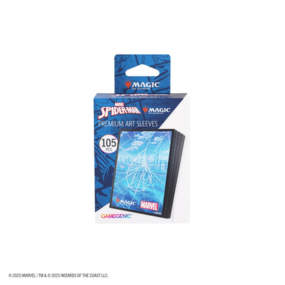 Gamegenic MTG Marvels Spider Man Premium Art Sleeves Spider Man Island Gaming Accessory 4