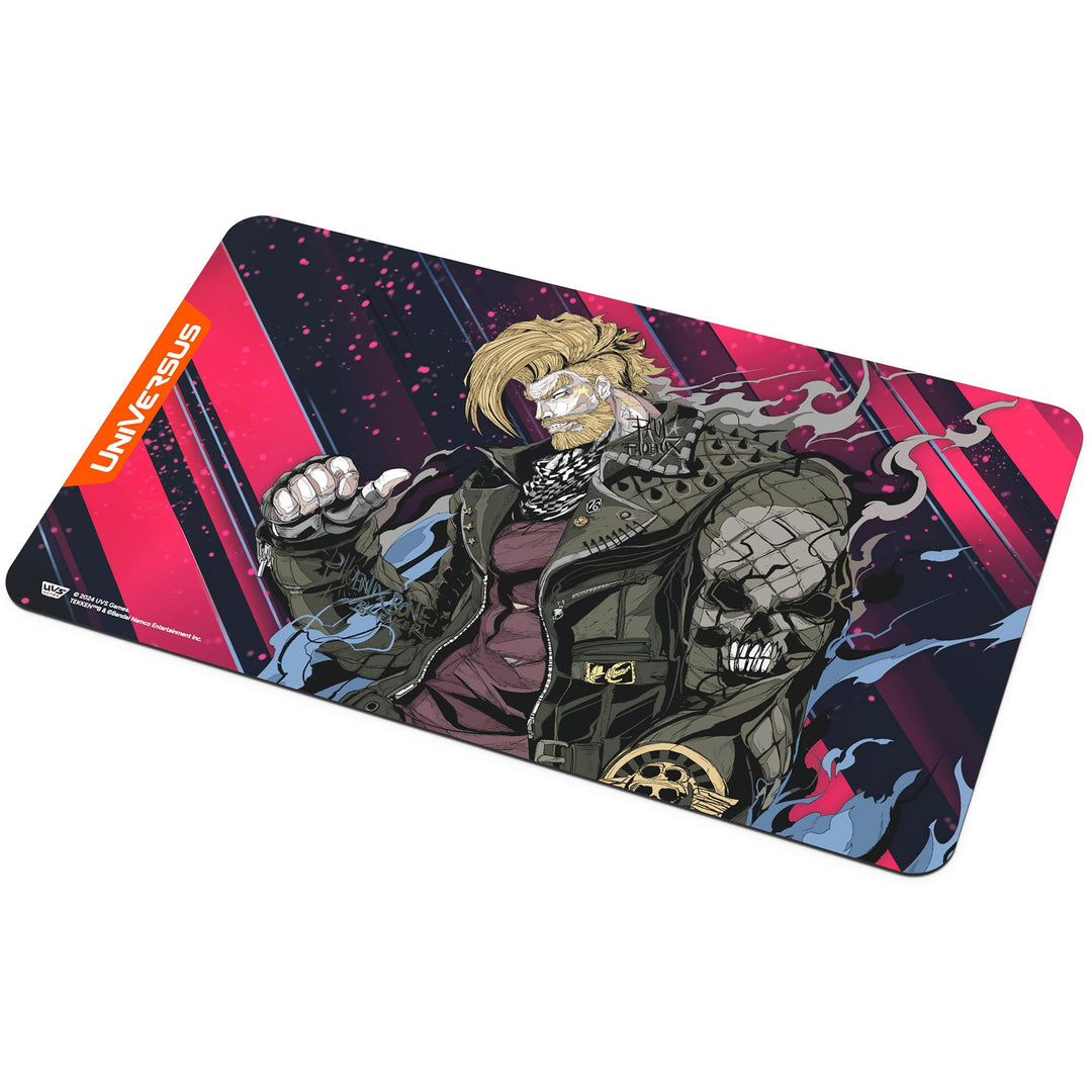 UniVersus: Tekken 8: Paul Playmat - 24 x 14 Neoprene Mat,, Rubber Backing, Tabletop Card Game Accessory, UVS Games, Licensed