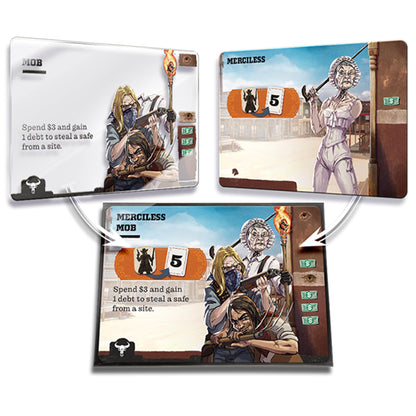 3000 Scoundrels: Double or Nothing Board Game Expansion - Enhance Your Games with New Mechanics and Strategies! Family Game, Ages 12+, 1-4 Players, 60-90 Min Playtime, Made by Unexpected Games 2