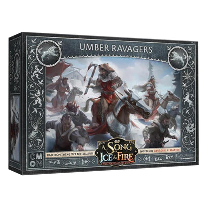 CMON A Song of Ice and Fire Tabletop Miniatures GameHouse Umber Ravagers Unit Box - Swift and Merciless Cavalry! Strategy Game for Adults, Ages 14+, 2+ Players, 45-60 Min Playtime, Made 1