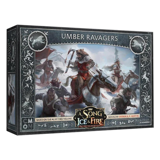 CMON A Song of Ice and Fire Tabletop Miniatures GameHouse Umber Ravagers Unit Box - Swift and Merciless Cavalry! Strategy Game for Adults, Ages 14+, 2+ Players, 45-60 Min Playtime, Made 1