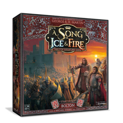 A Song of Ice & Fire Tabletop Miniatures Game Bolton Starter Set - Strategy Game for Ages 14+, 2+ Players, 45-60 Minute Playtime, Made by CMON 1