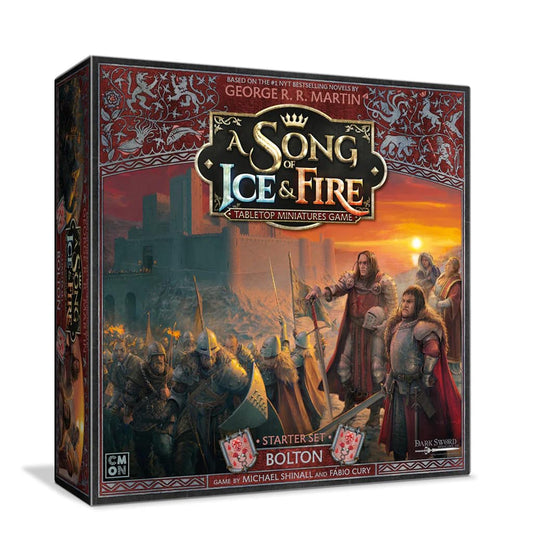A Song of Ice & Fire Tabletop Miniatures Game Bolton Starter Set - Strategy Game for Ages 14+, 2+ Players, 45-60 Minute Playtime, Made by CMON 1