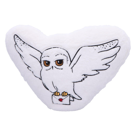 Harry Potter White Fluffy Hedwig Owl Cushion 40cm 2