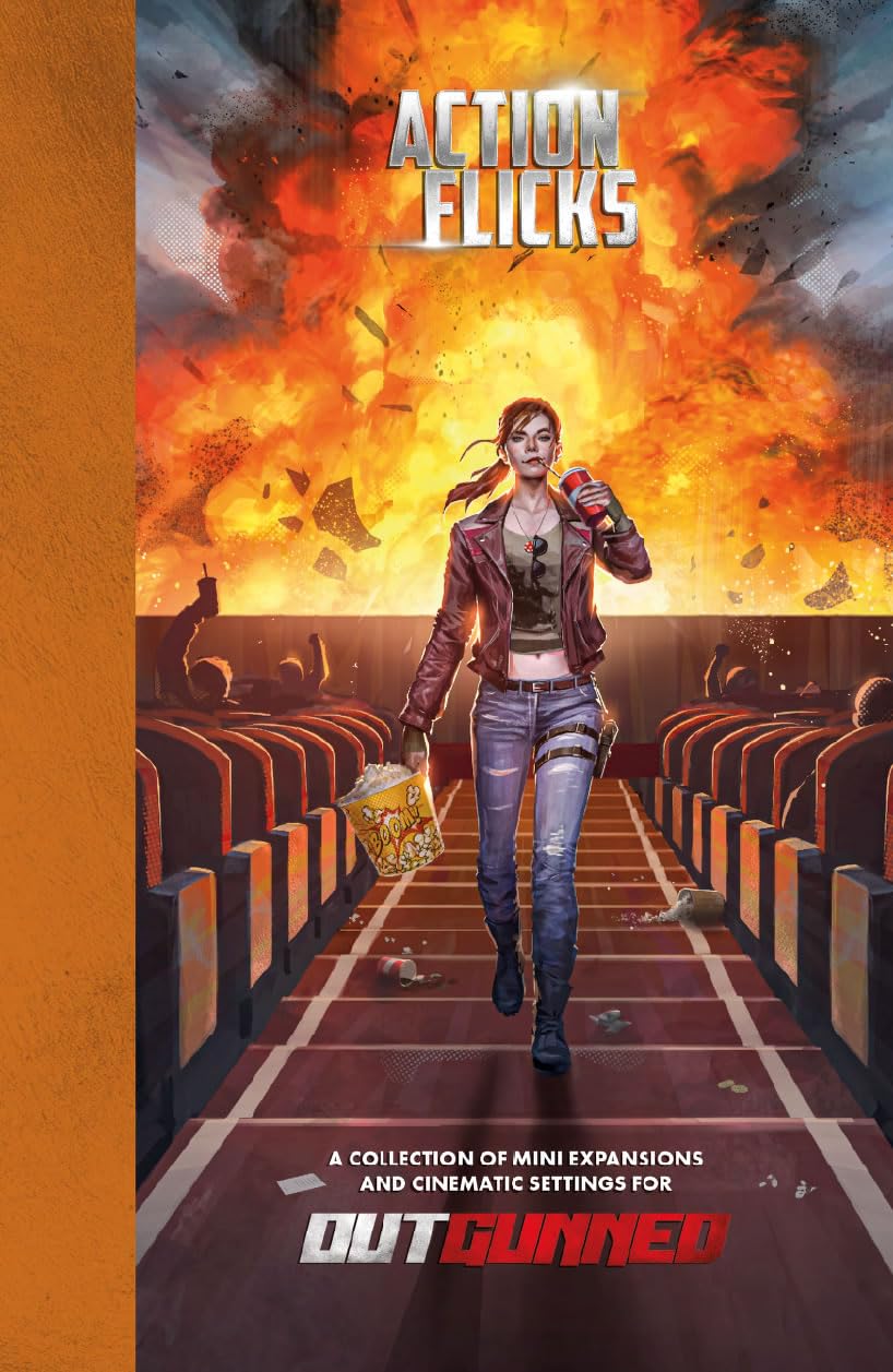 Outgunned Action Flicks Volume 1 Roleplaying Game by Free League