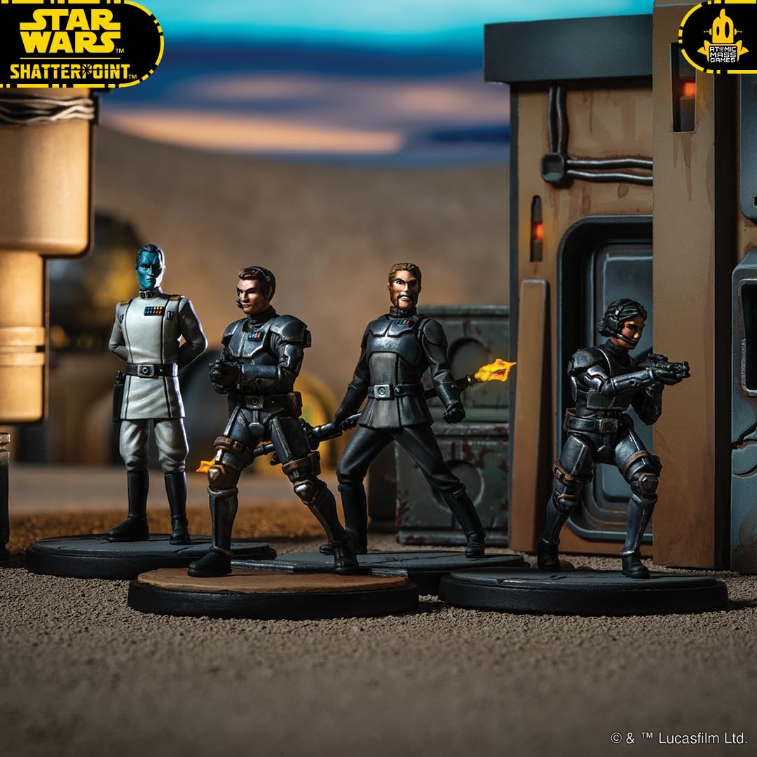 Not Accepting Surrenders Squad Pack Grand Admiral Thrawn Star Wars Shatterpoint Miniature Game by Atomic Mass 4