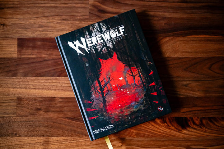 Renegade Game Studios Werewolf: The Apocalypse 5th Edition Core Rulebook - Hardcover RPG Book, Story of Environmental & Spiritual Horror Black