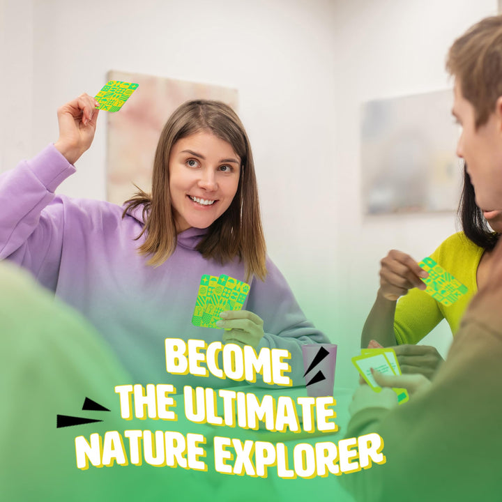 Ginger Fox Games Nature Explorer Trivia Card Game For Nature Lovers And Outdoor Enthusiasts – Put Your Wildlife Knowledge To The Ultimate Test With This Quick Fire Quiz Game - For 2+ Players, Ages 14+